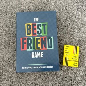 Board Game Bundle New - The Best Friend Game & Taco, Cat, Goat, Cheese, Pizza